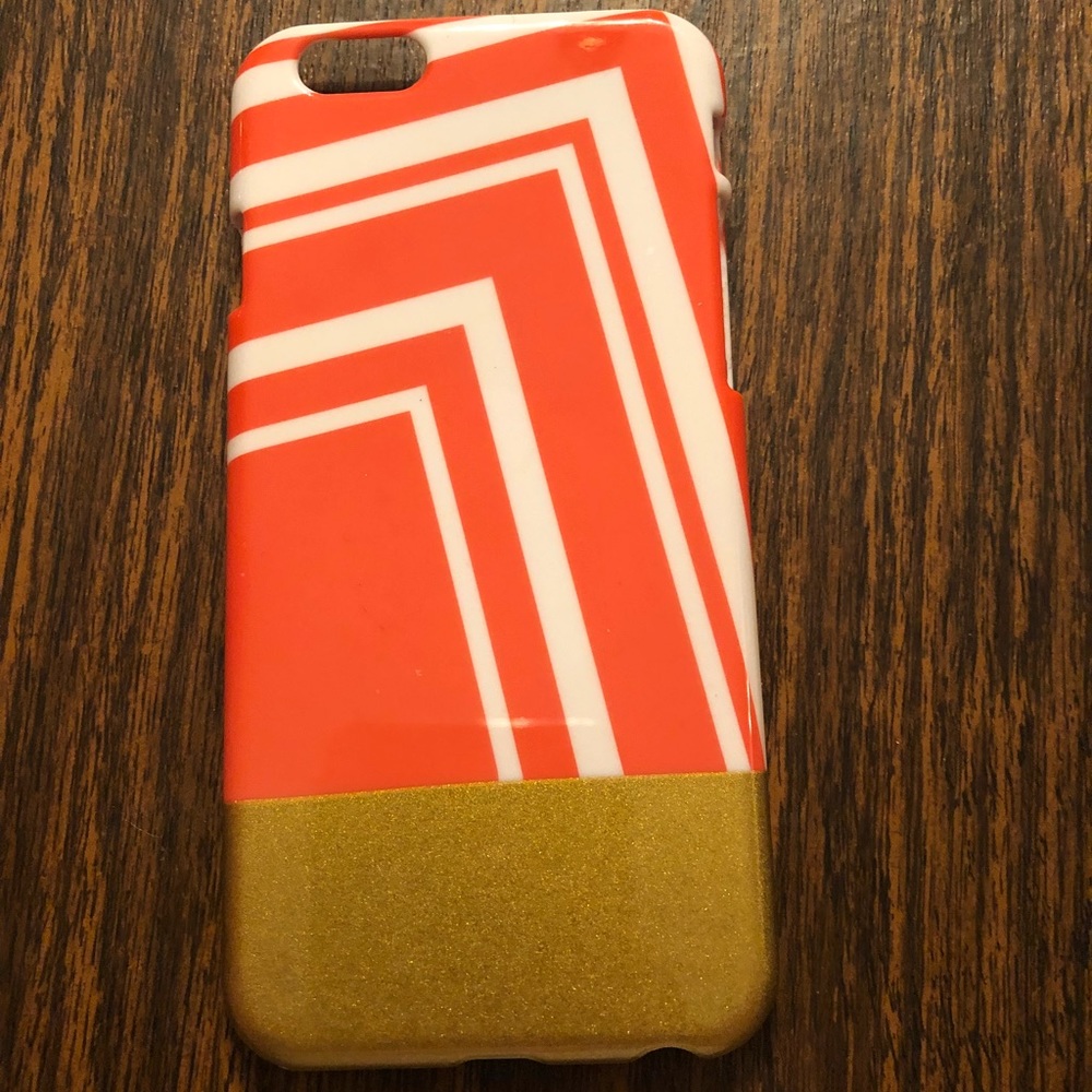 iPhone 6 Case Gold/White/Orange